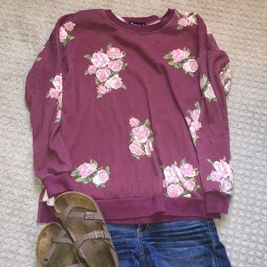 Floral Sweatshirt